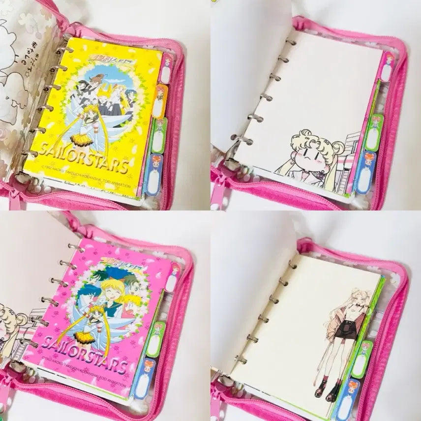 [BUNJANG] Sailor Moon Classic 6-Ring Binder Inserts / 세일러문다이어리 세일러문속지 고전다이어리 육공다이어리