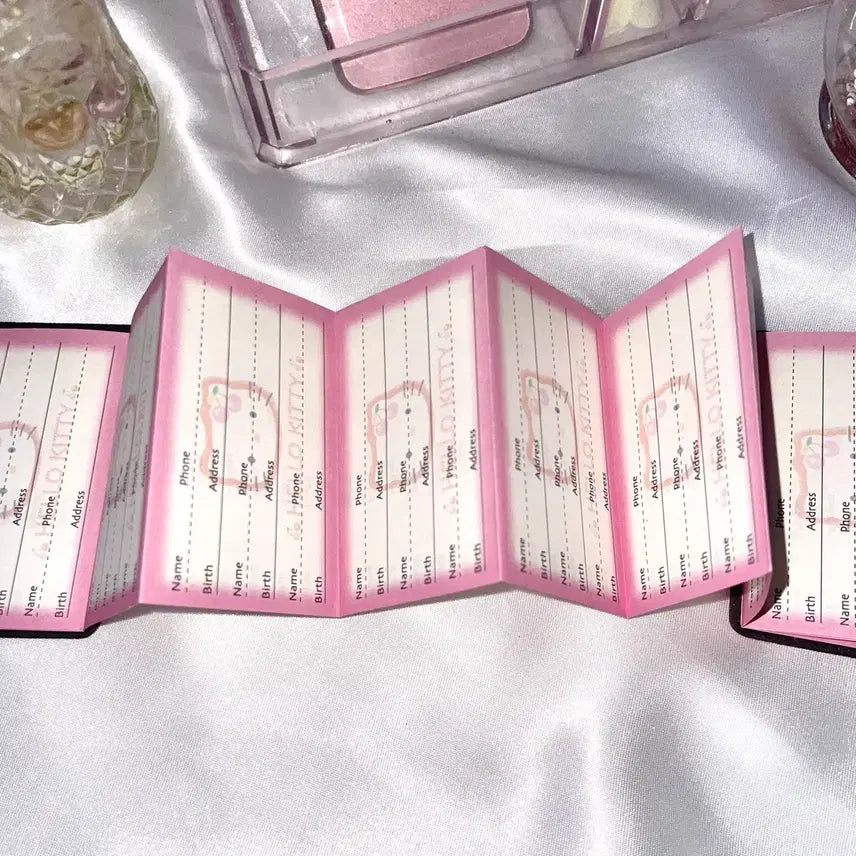 [BUNJANG] 1999 Classic Cherry Kitty Magnet Phone Book / (1999) 고전 체리키티 마그넷 전화번호부