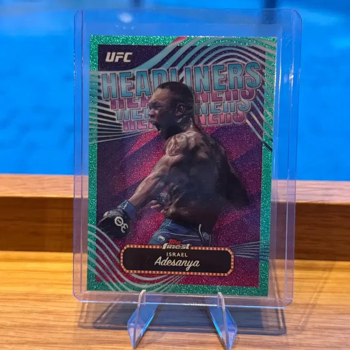 [BUNJANG] UFC Adesanya Topps Finest Headliners Card / UFC 아데산야 Topps Finest 헤드라이너 카드