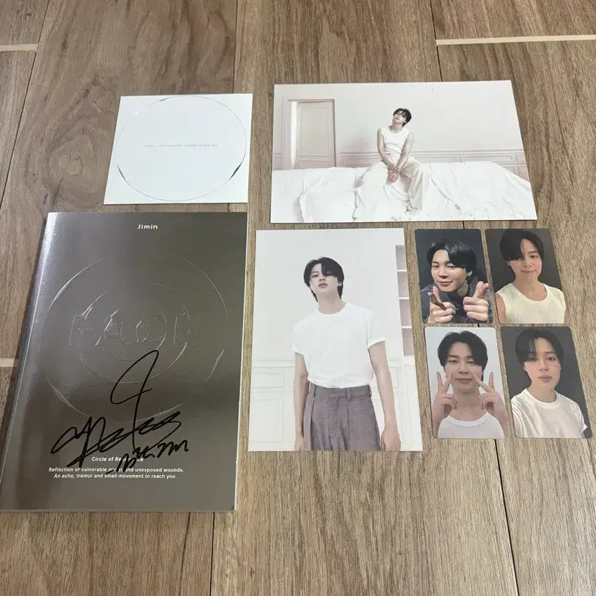 [BUNJANG] BTS Jimin FACE Solo Album Signed (Unsealed) / BTS 지민 FACE 솔로 앨범 싸인반