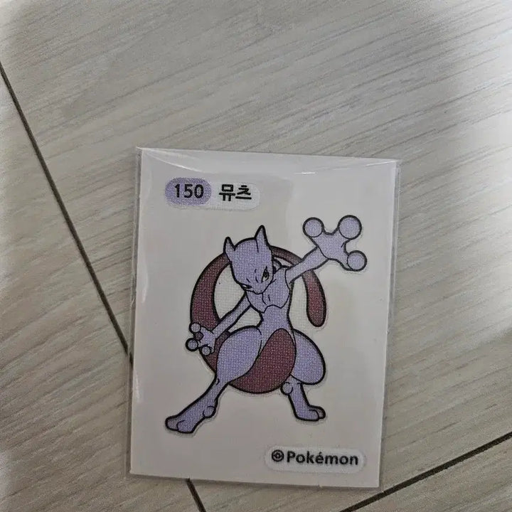 [BUNJANG] Pokemon Sticker Mewtwo Mew / 포켓몬 띠부씰 뮤츠 뮤 판매 (개별 판매 가능)