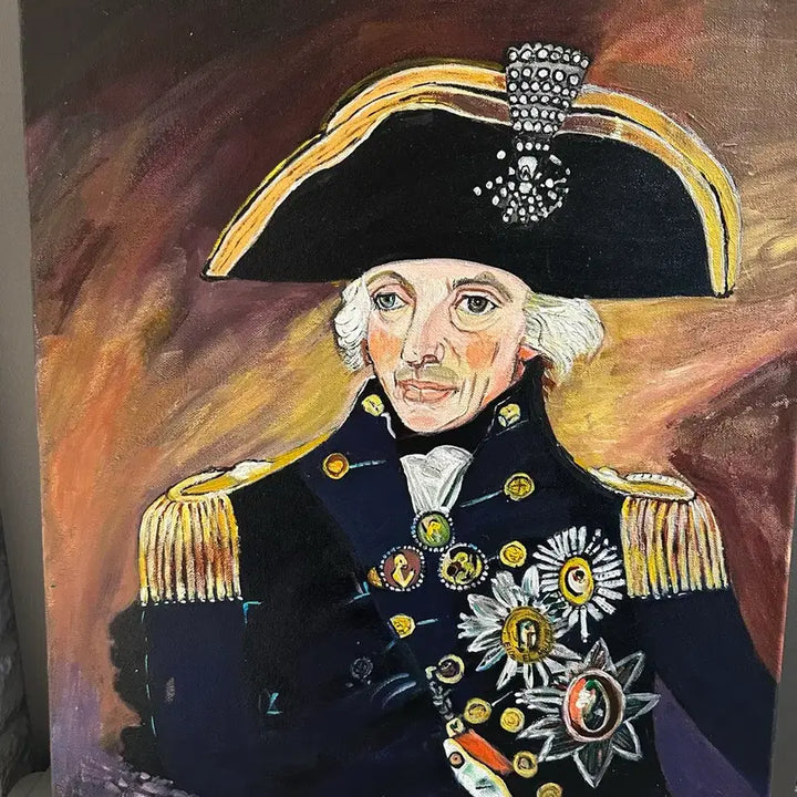 [BUNJANG] Admiral Nelson Portrait Canvas / 넬슨 제독 초상화(캔버스)