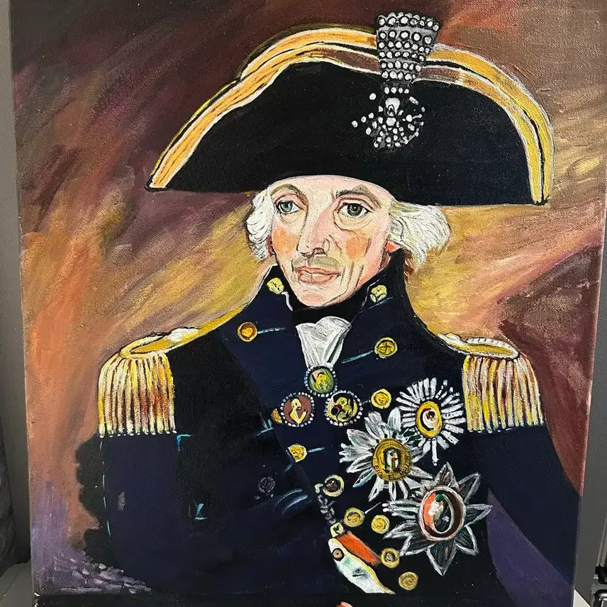 [BUNJANG] Admiral Nelson Portrait Canvas / 넬슨 제독 초상화(캔버스)