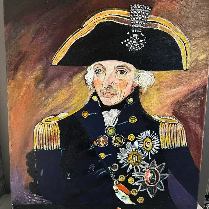 [BUNJANG] Admiral Nelson Portrait Canvas / 넬슨 제독 초상화(캔버스)