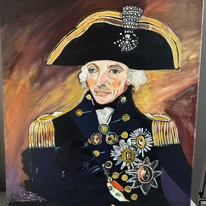[BUNJANG] Admiral Nelson Portrait Canvas / 넬슨 제독 초상화(캔버스)