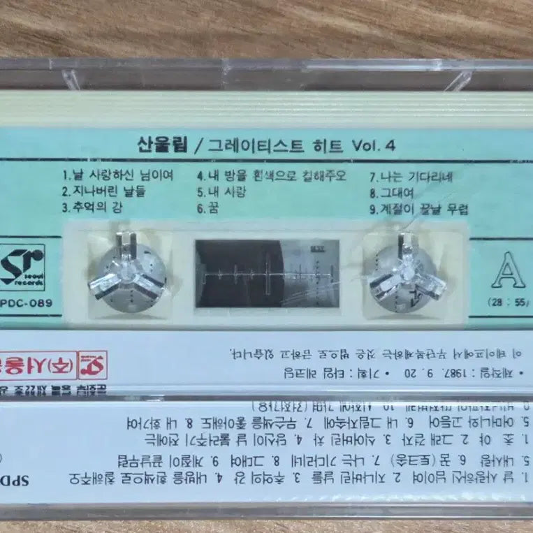 [BUNJANG] Sanullim Greatest Hits Vol. 4 Sealed Cassette Tape / 산울림 미개봉 카세트테이프 (그레이티스트 히트 4)