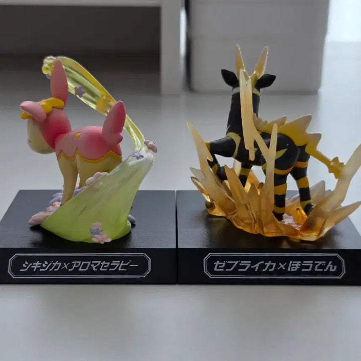 [BUNJANG] Pokemon Techno Museum Figures Bundle: Aggron &amp; Zebstrika Vintage Figures / 포켓몬 기술박물관 피규어 일괄) 사철록 제브라이카 고전피규어