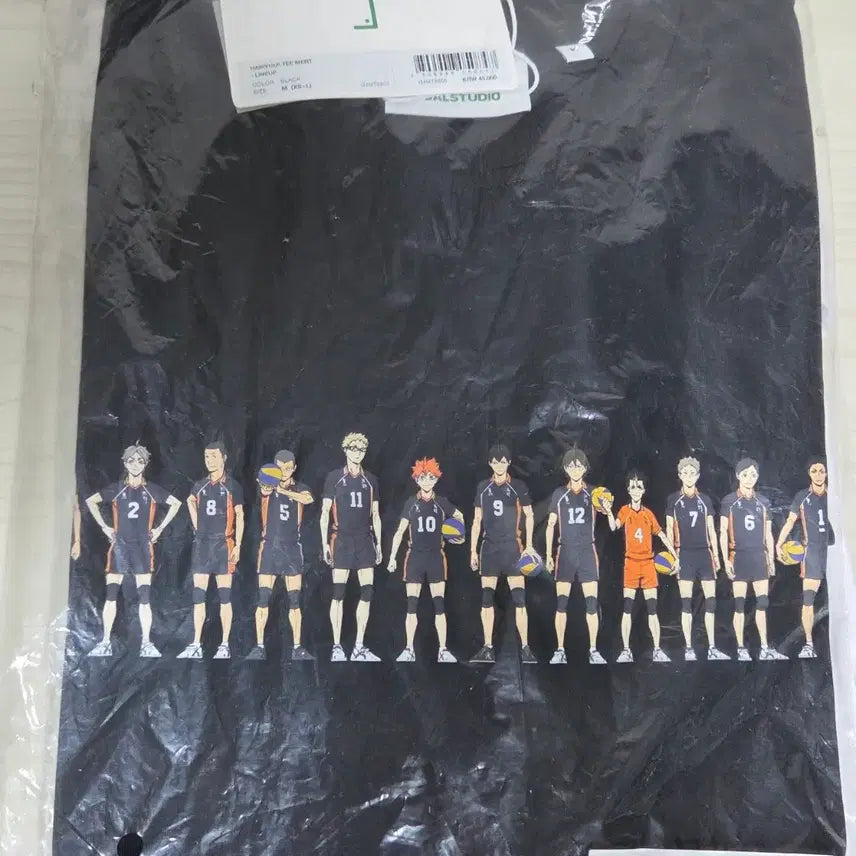 [BUNJANG] Haikyu!! Pop-Up T-Shirt M Size / 미개봉) 하이큐 팝업 반팔티 양도