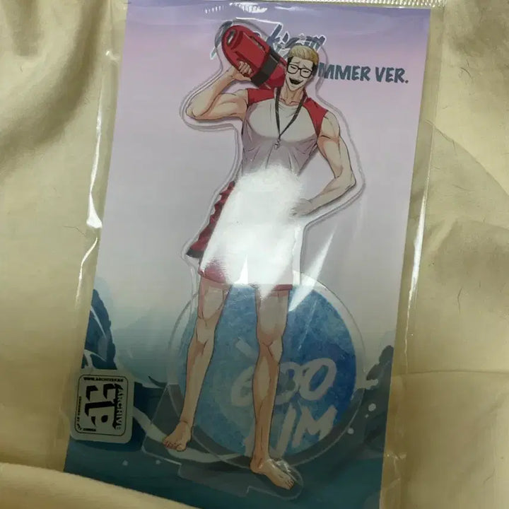 [BUNJANG] Lookism Kim Jun-gu Summer Essential Acrylic Standee / 외모지상주의 김준구 썸머 에센셜 아크릴 스탠드