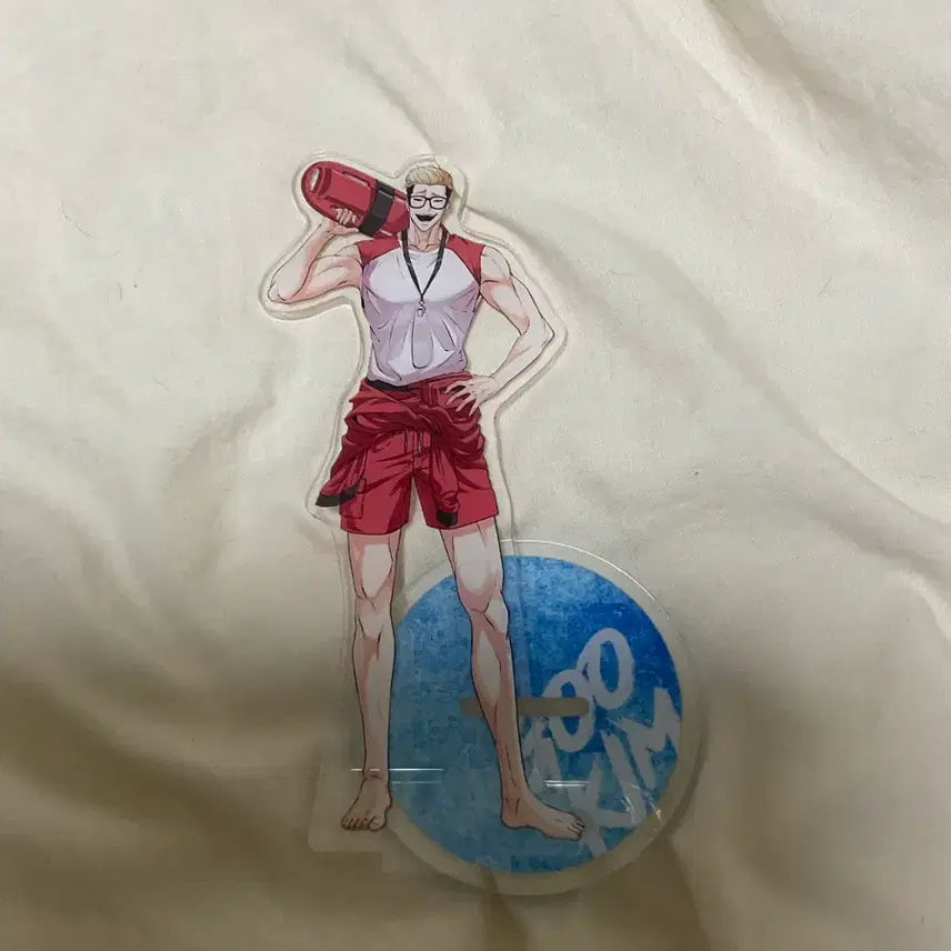 [BUNJANG] Lookism Kim Jun-gu Summer Essential Acrylic Standee / 외모지상주의 김준구 썸머 에센셜 아크릴 스탠드
