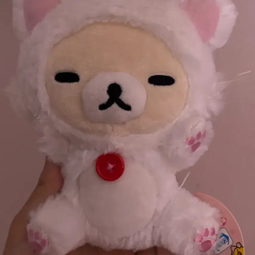 [BUNJANG] San-X Rilakkuma Cat Plush Doll / 고양이 코리락쿠마 인형