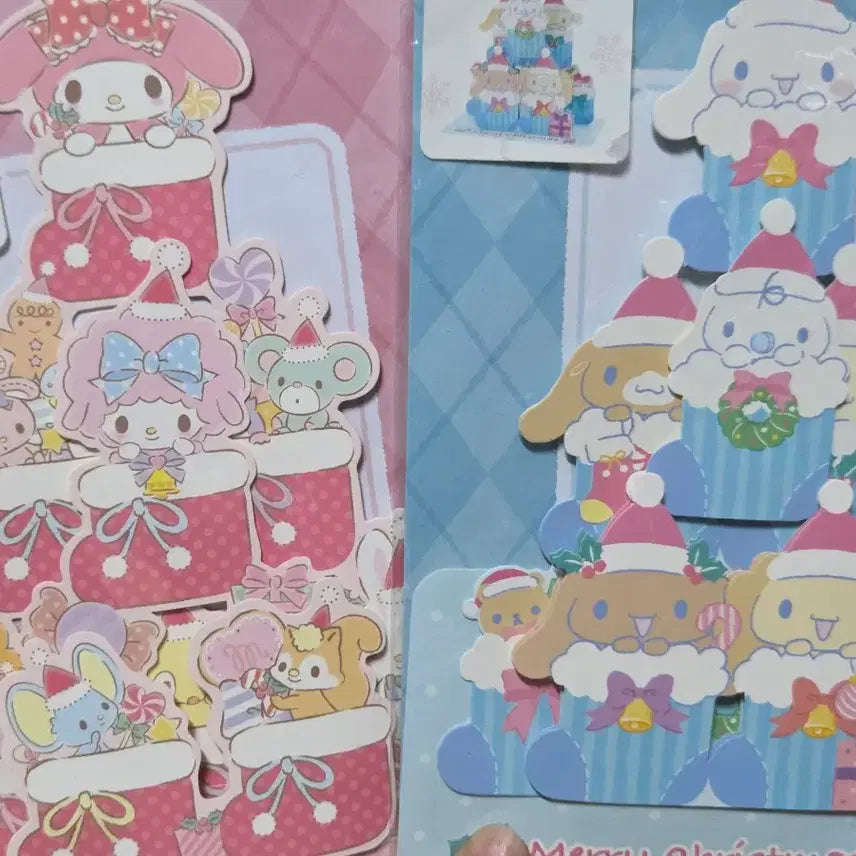 [BUNJANG] Sanrio Christmas Pop-up Card / 산리오 크리스마스 팝업 카드 입체 카드 희귀