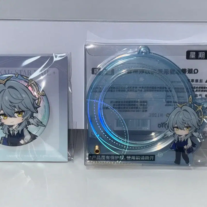 [BUNJANG] Honkai Star Rail Sunday Can Badge &amp; Acrylic Keyring Frame Set / 붕괴 스타레일 선데이 캔뱃지 + 아크릴 키링 프레임 세트 판매