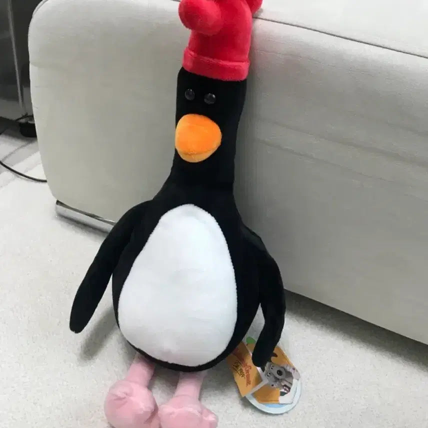 [BUNJANG] Wallace &amp; Gromit Feathers McGraw Penguin Plush 40cm / 새상품 / 그로밋 맥그로우 펭귄인형 40cm