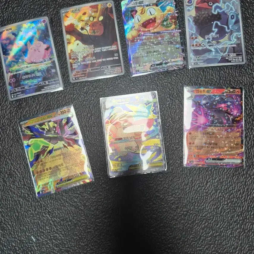 [BUNJANG] Nihilzero Pokemon Cards (Set of 7) / 니힐제로 포켓몬카드 7장