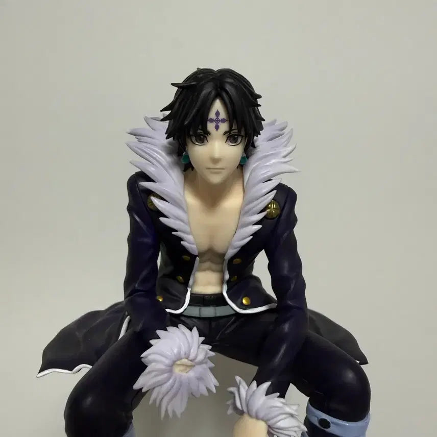 [BUNJANG] Hunter x Hunter Chrollo Lucilfer Noodle Stopper Figure / 파손) 헌터헌터 클로로 누들스토퍼 피규어