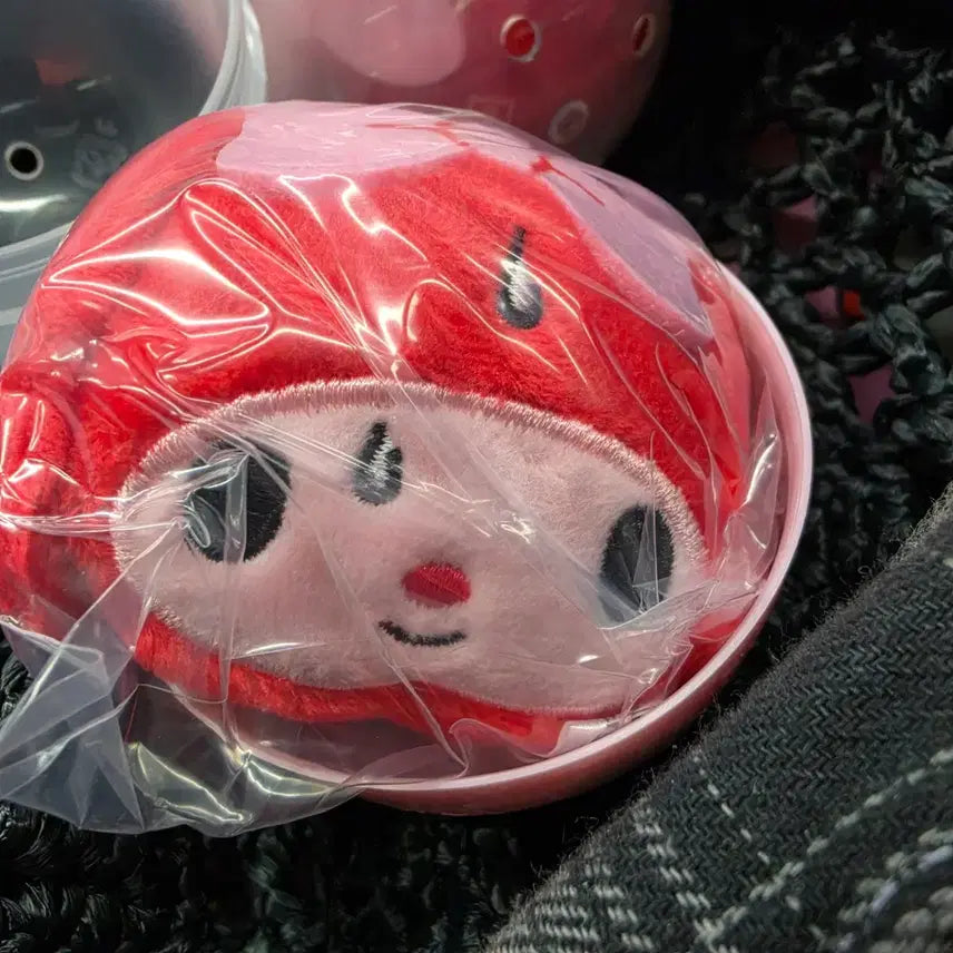 [BUNJANG] Sanrio My Melody Spicy Red Plush Doll / 매운 산리오 레드 산리오 마멜 마이멜로디
