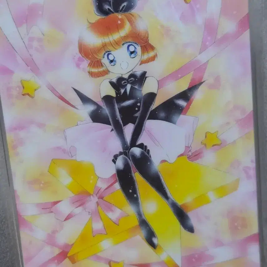 [BUNJANG] Magical Girl Pretty Sammy and Phantom Thief Saint Tail Acrylic Frame A3 Poster Bundle Set / 천사소녀네티 괴도세인트테일 아크릴액자 A3 포스터 일괄