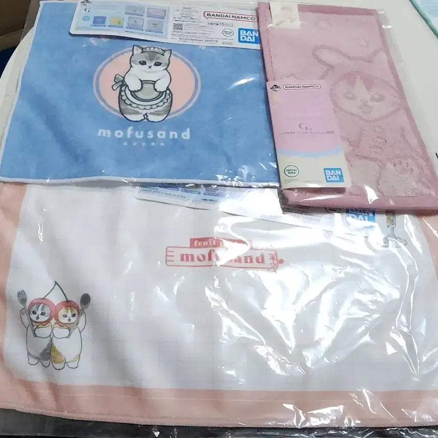 [BUNJANG] Mofu Sand Ichiban Kuji G Prize Towel Set / (제일복권/이치방쿠지)모후샌드 모프샌드 G상 타올세트