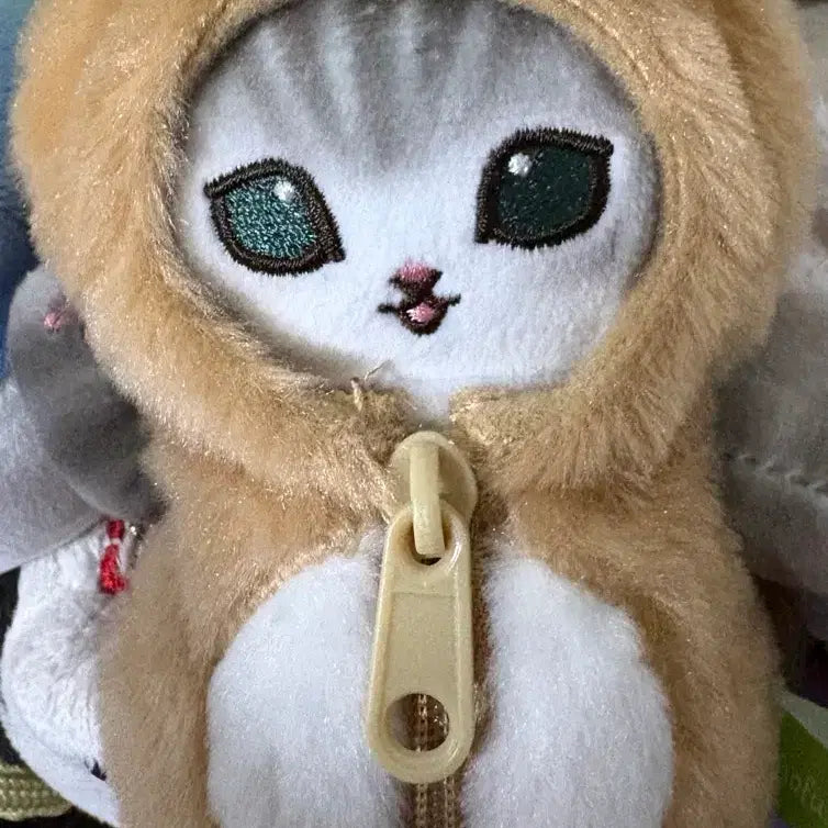 [BUNJANG] Momosand Cat Raccoon Plush / 모모샌드 고양이 너구리