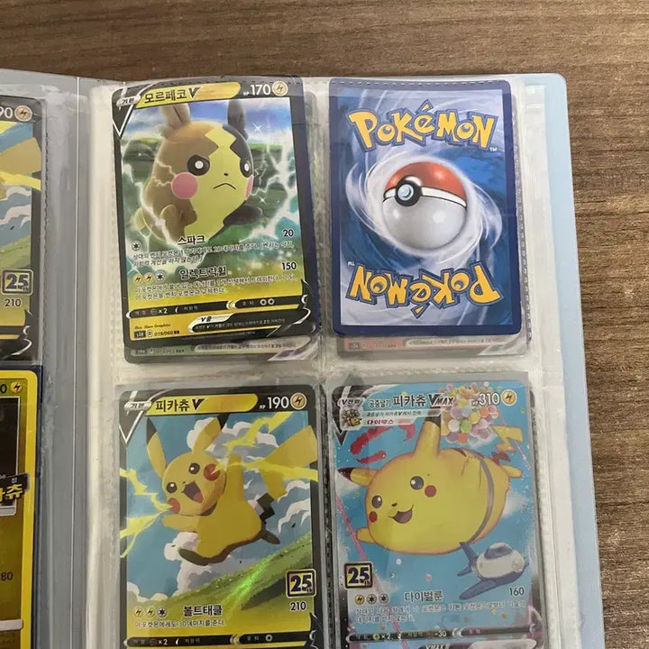 [BUNJANG] Pokemon Pikachu V-Union Card / 포켓몬 피카츄 V-UNION 카드