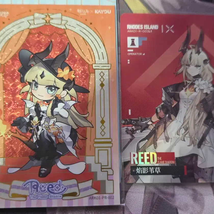 [BUNJANG] Arknights Kayou Collaboration Helied Rare Trading Cards / 명일방주 KAYOU 콜라보 힐리드 레어 카드 판매