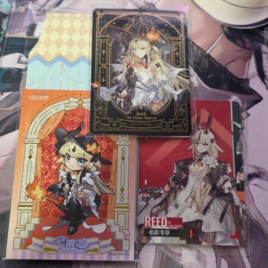 [BUNJANG] Arknights Kayou Collaboration Helied Rare Trading Cards / 명일방주 KAYOU 콜라보 힐리드 레어 카드 판매