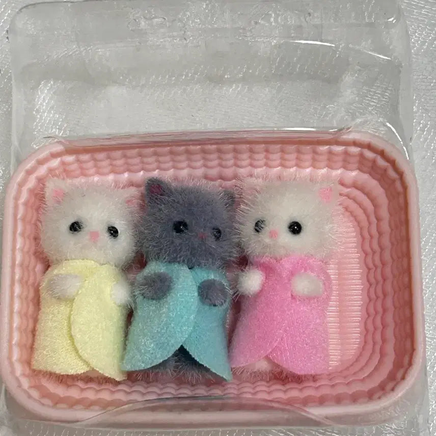 [BUNJANG] Sylvanian Families Baby Persian Cat Trio / 실바니안 아기 베이비트리오 페르시아 고양이