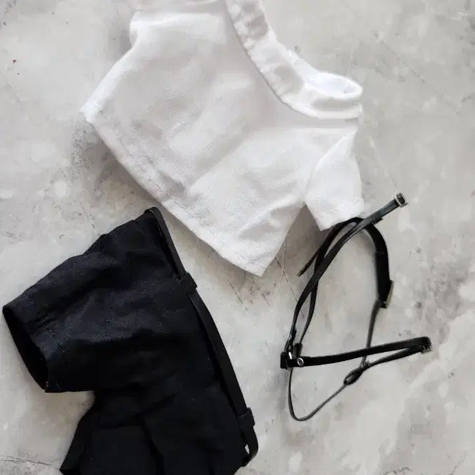 [BUNJANG] 20cm Doll Clothes Idol Suit Harness Set / 무속성 인형옷 20cm 하네스 아이돌 정장 세트 솜인형 20깅