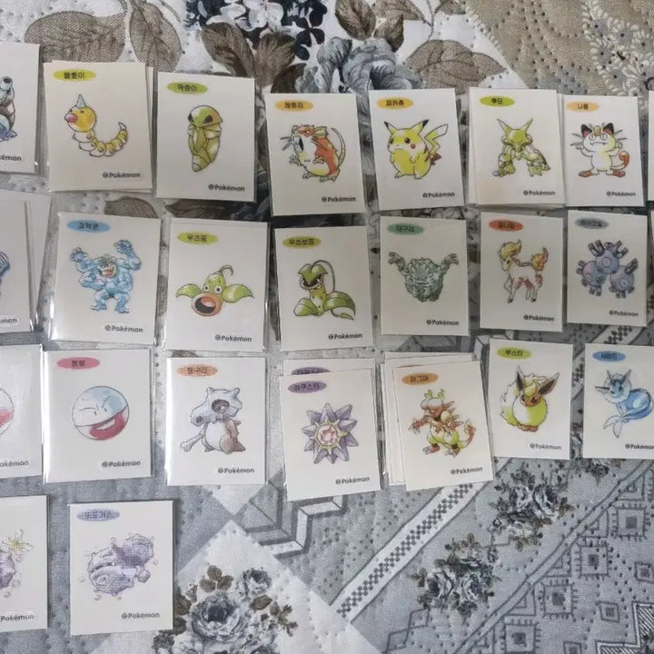 [BUNJANG] Pokemon Artwork Special Stickers / 포켓몬 아트웍 스폐셜 띠부씰 교환,판매,구매