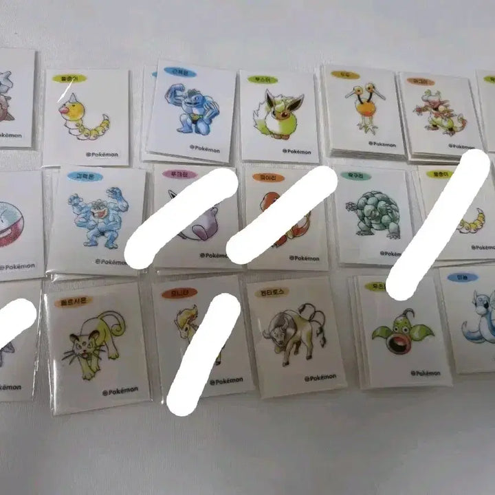 [BUNJANG] Pokemon Artwork Special Stickers / 포켓몬 아트웍 스폐셜 띠부씰 교환,판매,구매