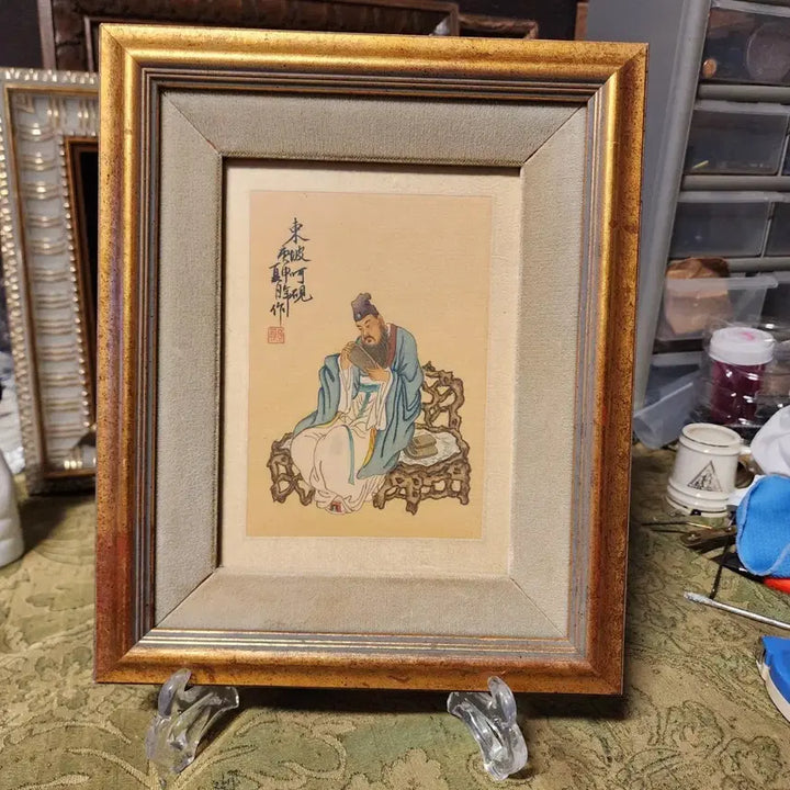 [BUNJANG] Wooden Framed Print (28.5cm x 23.5cm) / 미국서온 나무액자 프린트 크기28.5cmX23.5cm
