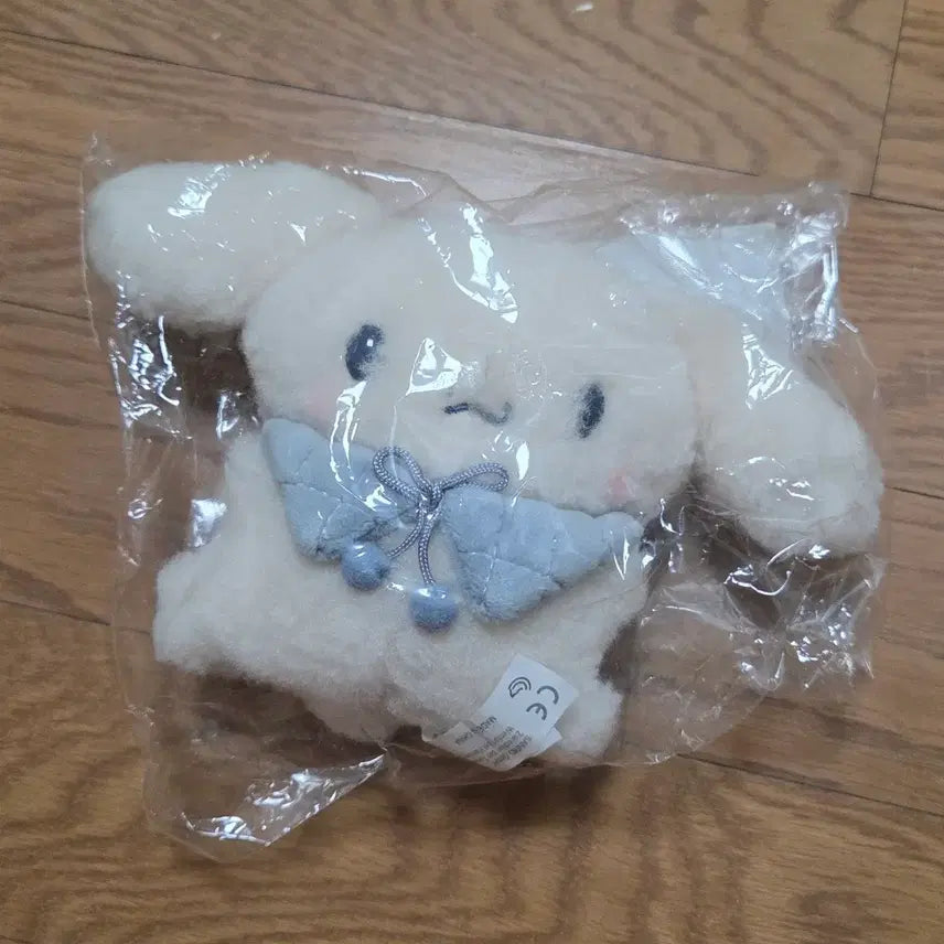 [BUNJANG] Sanrio Cinnamoroll Potemoko Mascot Doll Keychain / 산리오 시나모롤 포테모코 마스코트 인형 키링