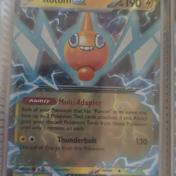 [BUNJANG] Pokemon Rotom ex RR (Near Mint) Trading Card / 북미판 로토무 ex RR S급 판매