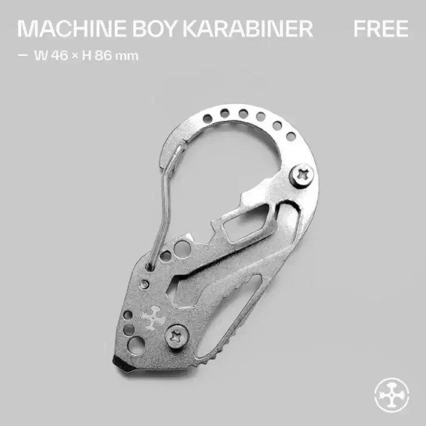 [BUNJANG] Silica Gel Machine Boy Caribiner Keychain / 실리카겔 머신보이 md 카라비너 키링