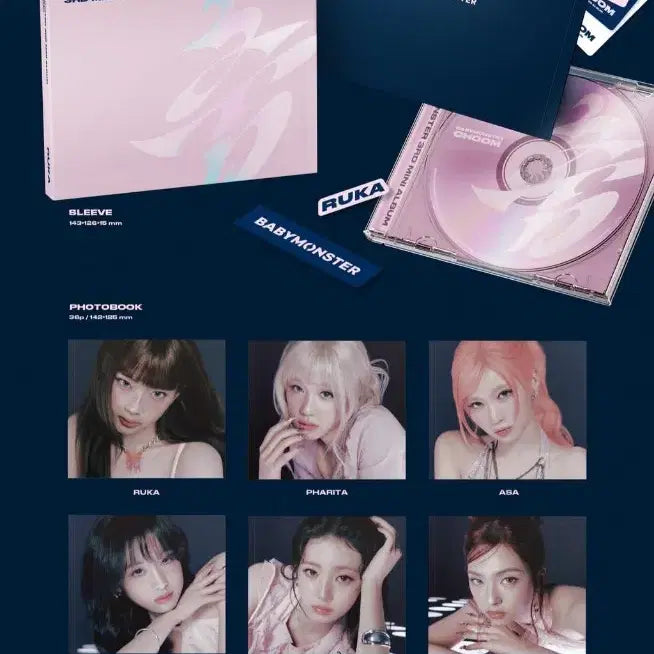 [BUNJANG] BabyMonster Dance Album Jewel Version Paruita Sealed / (미개봉) 베이비몬스터 춤 앨범 쥬얼 버전 파리타 베몬