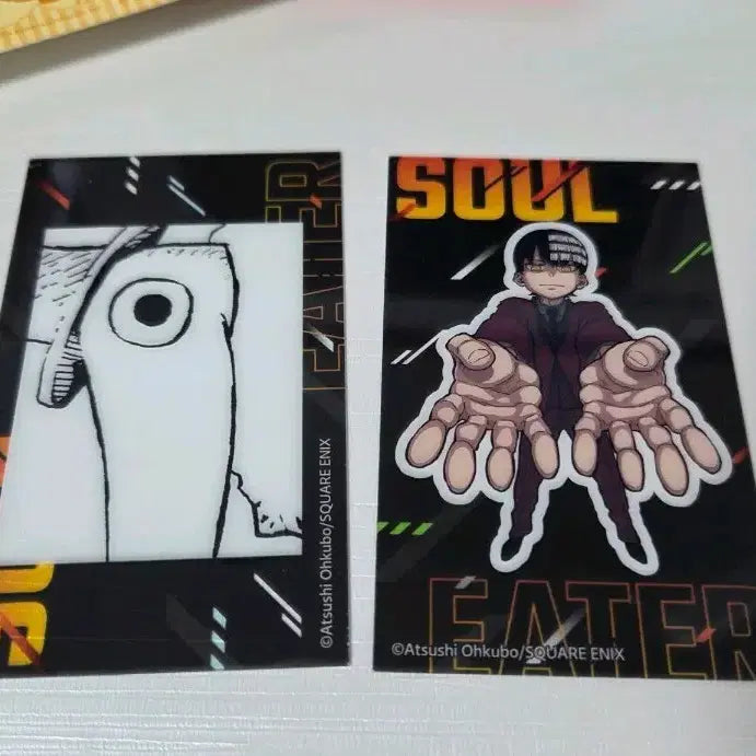 [BUNJANG] Soul Eater Excalibur Death the Kid Clear Card Bundle Set / 소울이터 엑스칼리버 데스 더 키드 클리어카드 일괄판매