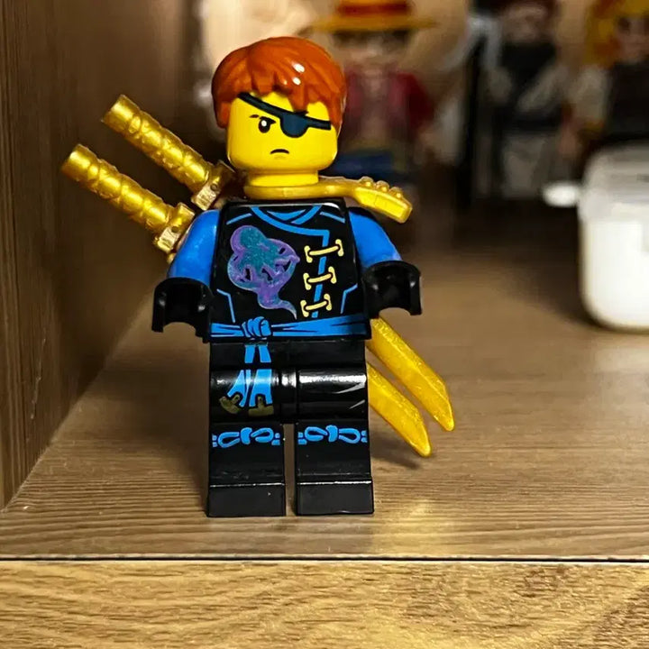 [BUNJANG] LEGO Ninjago Jay Double-Sided Minifigure / 레고 닌자고 해적 제이 외눈 양면 표정 피규어