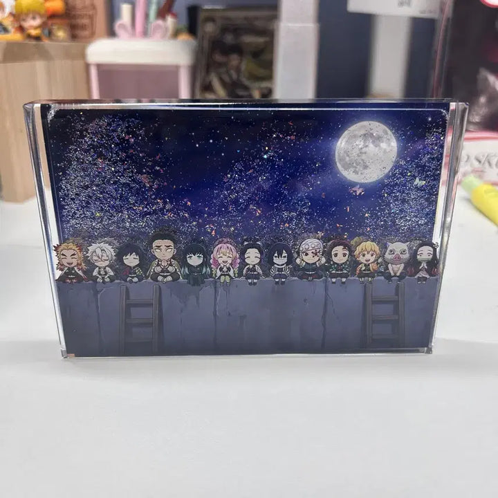[BUNJANG] Demon Slayer Acrylic Display Stand - Group Version / 귀멸의칼날 굿즈 아크릴수정제품 진열품 단체