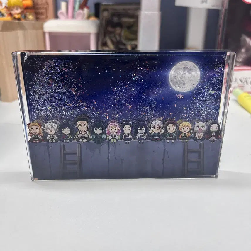 [BUNJANG] Demon Slayer Acrylic Display Stand - Group Version / 귀멸의칼날 굿즈 아크릴수정제품 진열품 단체