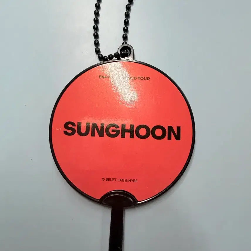 [BUNJANG] ENHYPEN Sunghoon Walk The Line Final Pop-up Mini Uchiwa / 엔하이픈 성훈 웤더라인 파이널 팝업 미니우치와