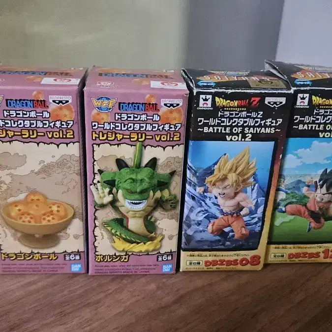 [BUNJANG] Dragon Ball World Collectable Figure Set: Shenron, Goku, Mr. Satan, and Others / 드래곤볼 월콜  신룡  손오공 미스터사탄외