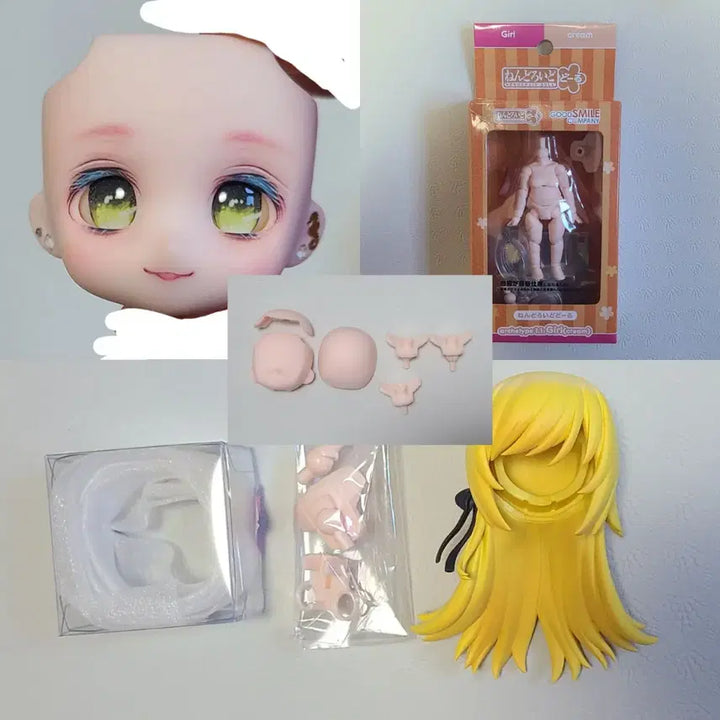 [BUNJANG] Nendoroid Doll Custom Head Body Set / 넨도돌 세트 개안 넨도로이드 오비츠11