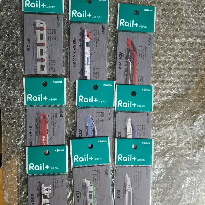 [BUNJANG] KORAIL Rail+ Transportation Card (Train Series) / 코레일 Rail+ 교통카드 (기차시리즈)