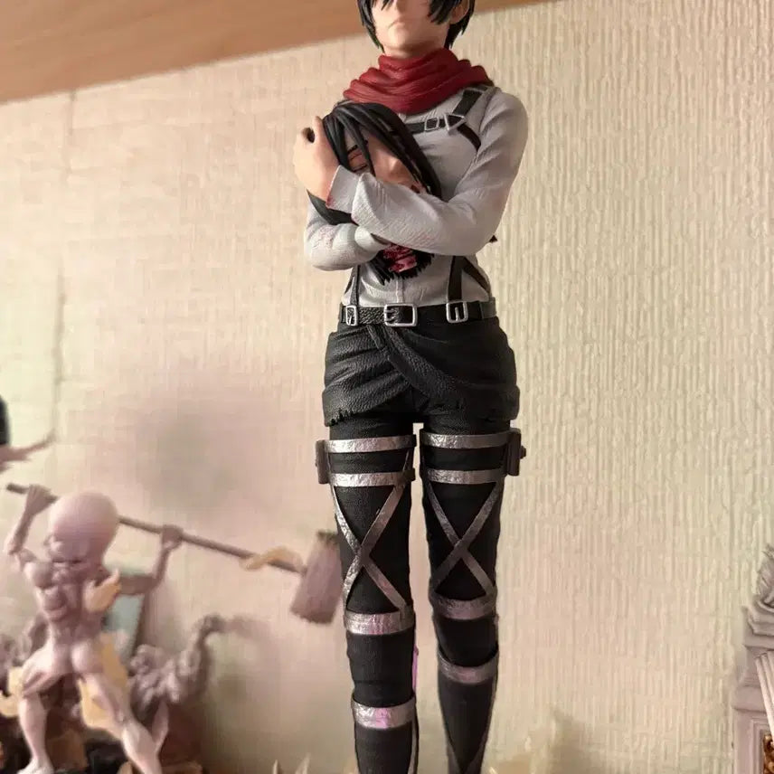 [BUNJANG] Chikara Attack on Titan Mikasa Ackerman Figure / chikara 치카라 진격의 거인 미카사 아커만 피규어