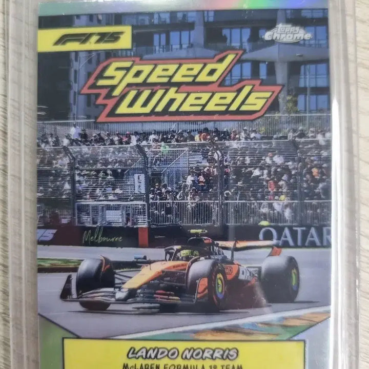 [BUNJANG] Top Chrome F1 Lando Norris Speedwheel Card / 탑스크롬 F1 랜도 노리스 스피드휠 카드