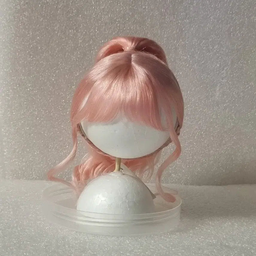 [BUNJANG] Awem 3rd Generation SD Ponytail Wig - Peach Pink Mohair / 아웬 3부 SD 포니테일 복숭아핑크 모헤어 가발 탄력캡 9-10