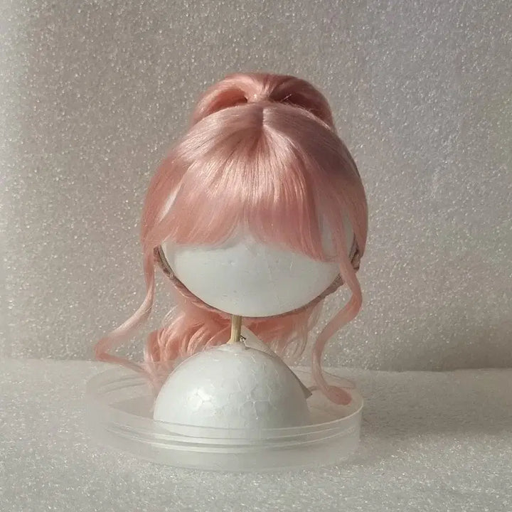 [BUNJANG] Awem 3rd Generation SD Ponytail Wig - Peach Pink Mohair / 아웬 3부 SD 포니테일 복숭아핑크 모헤어 가발 탄력캡 9-10