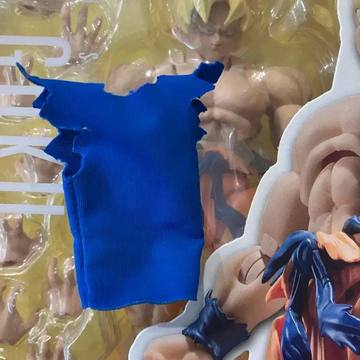 [BUNJANG] SHF Legendary Super Saiyan Goku + Custom Vest / shf전설의 슈퍼사이어인 손오공 + 커스텀조끼