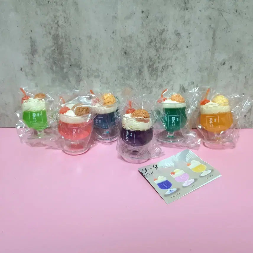 [BUNJANG] Cream Soda Gacha 6 Piece Set / 크림소다 가챠 6종셋트
